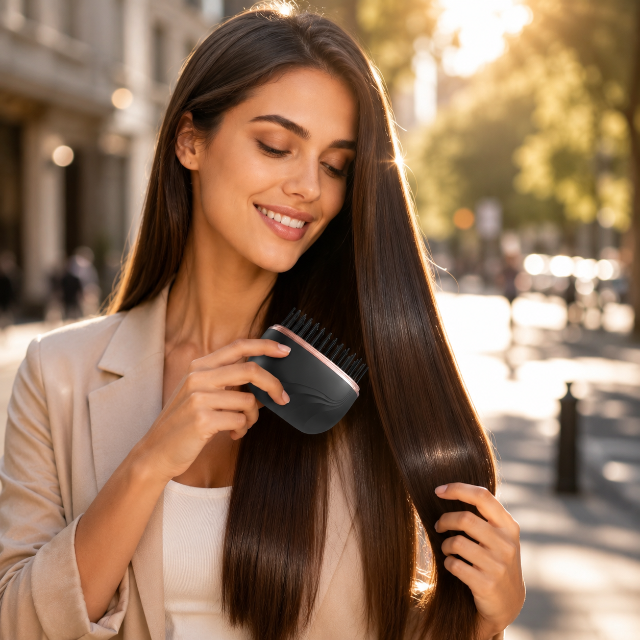 Mini Plancha Alisadora Portátil | Belleza Sin Cables